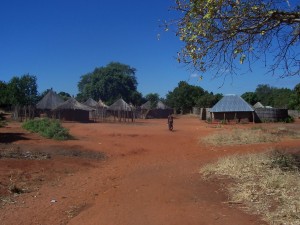 Afrikanisches Dorf